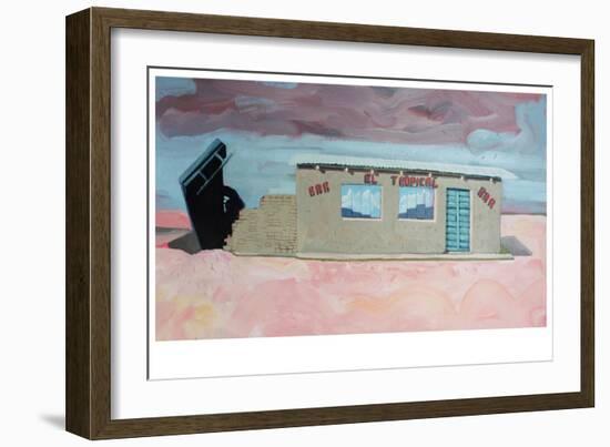 El Bar Tropical-Thomas MacGregor-Framed Giclee Print