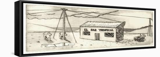 El Bar Tropical-Thomas MacGregor-Framed Stretched Canvas