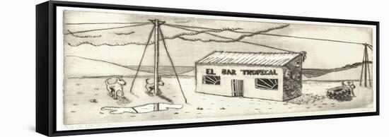 El Bar Tropical-Thomas MacGregor-Framed Stretched Canvas