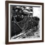 El Barco Oil Being Piped into Texaco and Socony-Vacuum Tankers-null-Framed Photographic Print