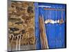 El Camino Pilgrimage to Santiago De Compostela, Scallop Shells and Walking Sticks, Galicia, Spain-Ken Gillham-Mounted Photographic Print