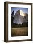 El Cap as Seen from the Valley Floor of Yosemite National Park, California-Dan Holz-Framed Photographic Print