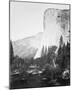 El Capitain - 3600 ft., Yosemite-Carleton E Watkins-Mounted Giclee Print