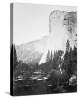 El Capitain - 3600 ft., Yosemite-Carleton E Watkins-Stretched Canvas