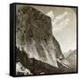 El Capitan and Half Dome, Yosemite Valley, California, USA, 1902-Underwood & Underwood-Framed Stretched Canvas