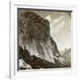 El Capitan and Half Dome, Yosemite Valley, California, USA, 1902-Underwood & Underwood-Framed Photographic Print