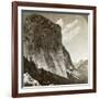 El Capitan and Half Dome, Yosemite Valley, California, USA, 1902-Underwood & Underwood-Framed Photographic Print