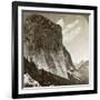 El Capitan and Half Dome, Yosemite Valley, California, USA, 1902-Underwood & Underwood-Framed Photographic Print