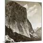 El Capitan and Half Dome, Yosemite Valley, California, USA, 1902-Underwood & Underwood-Mounted Photographic Print