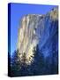 El Capitan and Horsetail Falls, Yosemite National Park, California, Usa-Jamie & Judy Wild-Stretched Canvas