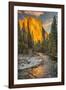 El Capitan and Merced River, Yosemite, California.-John Ford-Framed Photographic Print