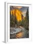 El Capitan and Merced River, Yosemite, California.-John Ford-Framed Photographic Print