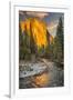 El Capitan and Merced River, Yosemite, California.-John Ford-Framed Photographic Print