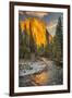 El Capitan and Merced River, Yosemite, California.-John Ford-Framed Photographic Print