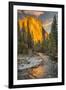 El Capitan and Merced River, Yosemite, California.-John Ford-Framed Photographic Print