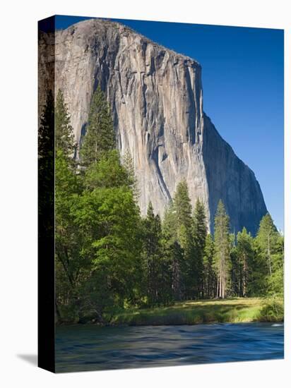 El Capitan and Merced River. Yosemite National Park, CA-Jamie & Judy Wild-Stretched Canvas