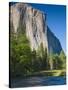 El Capitan and Merced River. Yosemite National Park, CA-Jamie & Judy Wild-Stretched Canvas