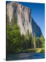 El Capitan and Merced River. Yosemite National Park, CA-Jamie & Judy Wild-Stretched Canvas