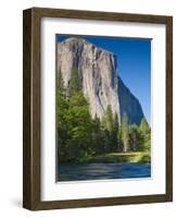 El Capitan and Merced River. Yosemite National Park, CA-Jamie & Judy Wild-Framed Photographic Print