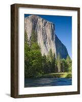 El Capitan and Merced River. Yosemite National Park, CA-Jamie & Judy Wild-Framed Photographic Print