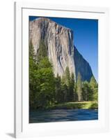 El Capitan and Merced River. Yosemite National Park, CA-Jamie & Judy Wild-Framed Photographic Print