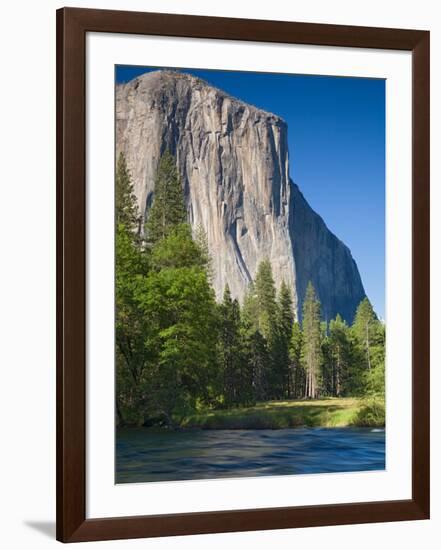 El Capitan and Merced River. Yosemite National Park, CA-Jamie & Judy Wild-Framed Photographic Print