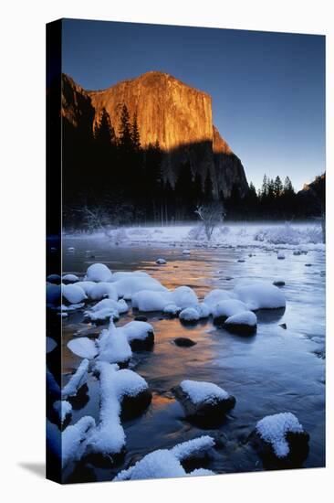 El Capitan and Merced River, Yosemite National Park, California, USA-Christopher Bettencourt-Stretched Canvas