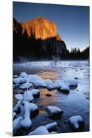 El Capitan and Merced River, Yosemite National Park, California, USA-Christopher Bettencourt-Mounted Premium Photographic Print