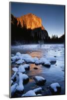 El Capitan and Merced River, Yosemite National Park, California, USA-Christopher Bettencourt-Mounted Photographic Print