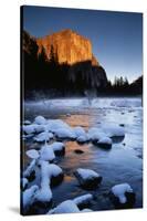 El Capitan and Merced River, Yosemite National Park, California, USA-Christopher Bettencourt-Stretched Canvas