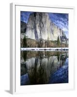El Capitan and Merced River-Darrell Gulin-Framed Photographic Print