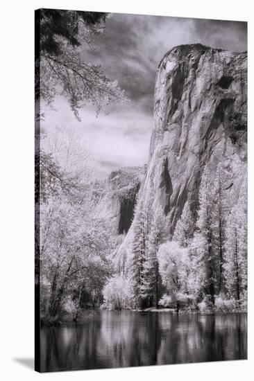 El Capitan and the Merced River, Infrared-Vincent James-Stretched Canvas