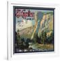 El Capitan Brand - San Dimas, California - Citrus Crate Label-Lantern Press-Framed Art Print