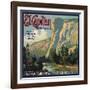 El Capitan Brand - San Dimas, California - Citrus Crate Label-Lantern Press-Framed Art Print