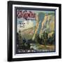 El Capitan Brand - San Dimas, California - Citrus Crate Label-Lantern Press-Framed Art Print