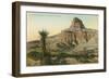 El Capitan, Guadalupe Mountains-null-Framed Art Print