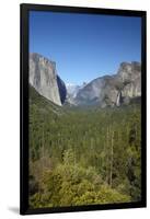 El Capitan, Half Dome, and Bridalveil Fall, Yosemite NP, California-David Wall-Framed Photographic Print