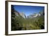 El Capitan, Half Dome, and Bridalveil Fall, Yosemite NP, California-David Wall-Framed Photographic Print