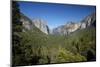 El Capitan, Half Dome, and Bridalveil Fall, Yosemite NP, California-David Wall-Mounted Photographic Print