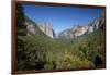 El Capitan, Half Dome, and Bridalveil Fall, Yosemite NP, California-David Wall-Framed Photographic Print