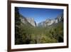 El Capitan, Half Dome, and Bridalveil Fall, Yosemite NP, California-David Wall-Framed Photographic Print