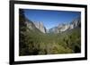 El Capitan, Half Dome, and Bridalveil Fall, Yosemite NP, California-David Wall-Framed Photographic Print