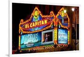 El Capitan - Hollywood Boulevard - Los Angles - Californie - United States-Philippe Hugonnard-Framed Photographic Print