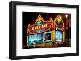 El Capitan - Hollywood Boulevard - Los Angles - Californie - United States-Philippe Hugonnard-Framed Photographic Print