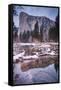 El Capitan in sunrise-Belinda Shi-Framed Stretched Canvas