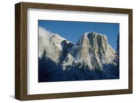 El Capitan Mountain-George D Lepp-Framed Photographic Print