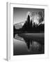 El Capitan Reflected in Merced River, Yosemite National Park, California, USA-Adam Jones-Framed Premium Photographic Print