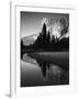 El Capitan Reflected in Merced River, Yosemite National Park, California, USA-Adam Jones-Framed Photographic Print