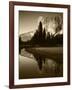 El Capitan Reflected in Merced River, Yosemite National Park, California, USA-Adam Jones-Framed Photographic Print