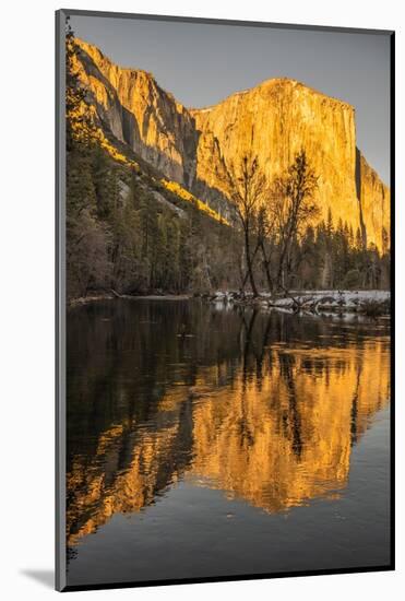 El Capitan Reflection, Yosemite, California-John Ford-Mounted Photographic Print
